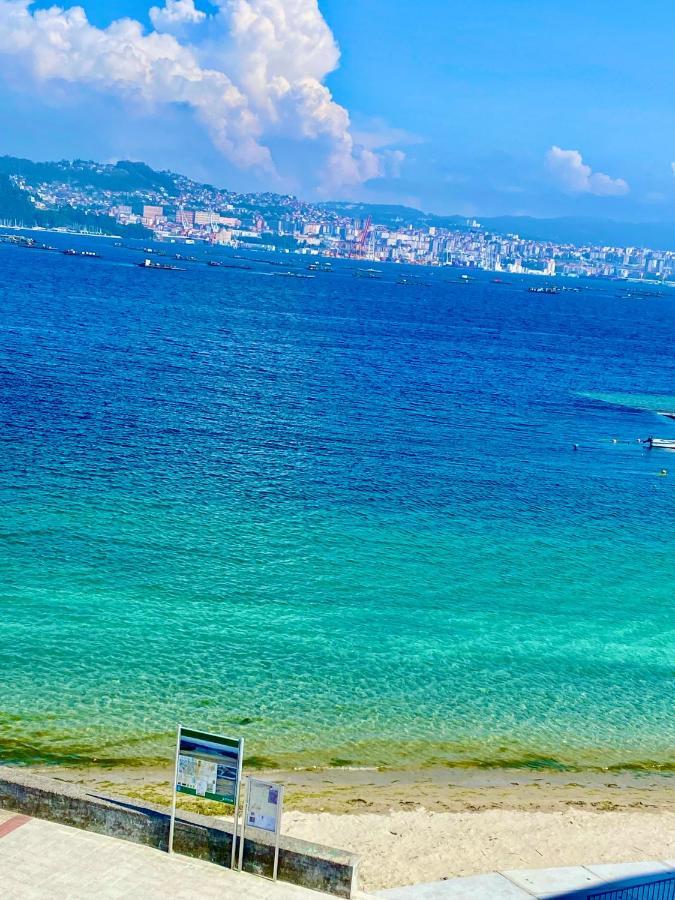 Disfruta Del Mar Y La Brisa Marina - Xanela Ao Mar Daire Moaña Dış mekan fotoğraf